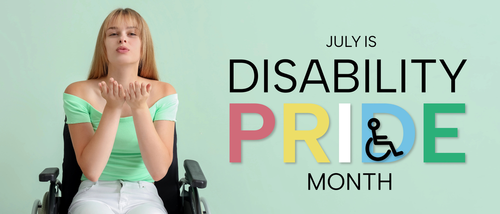 Disability Pride Month is celebrated each July. BonePage welcomes our differently-abled members and visitors!