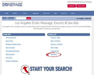 Swingers classifieds are now available in the adult dating section of BonePage.com